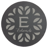 Round Slate Decor