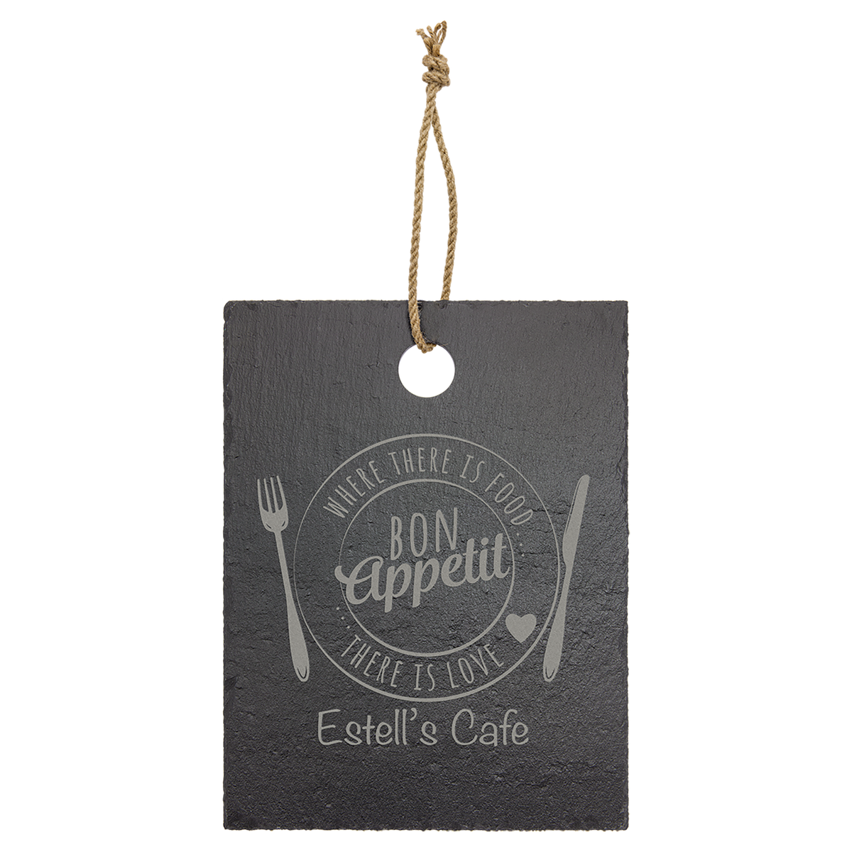 Slate Cutting Boards with Hanger String