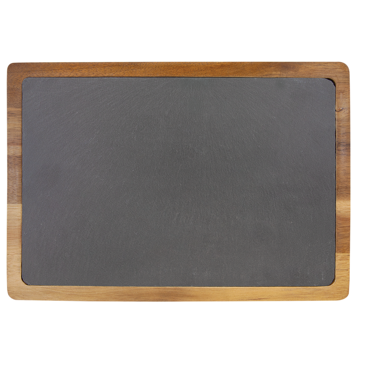 Slate Cutting Board with Acacia Wood